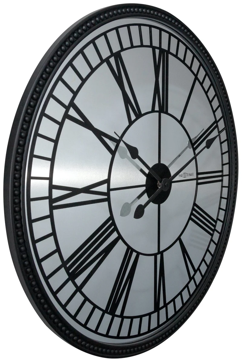 Wall clock - 56 cm - Mirror - 'Cleopatra mirror'