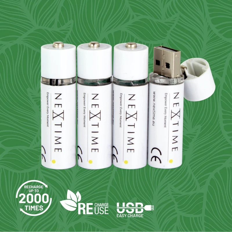USB Battery - AA Battery 2pcs
