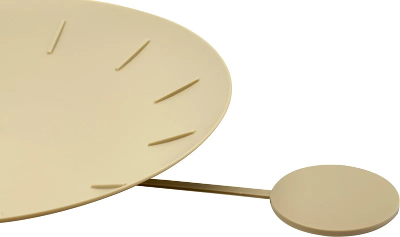 Wall clock - 30 cm - Plastic - 'Bowl'