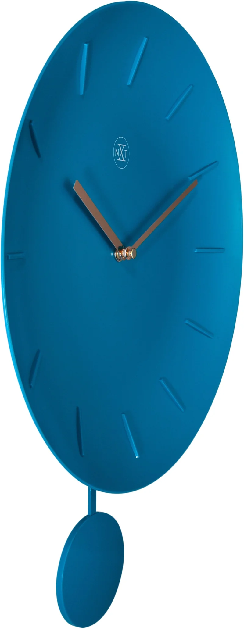 Wall clock - 30 cm - Plastic - 'Bowl'