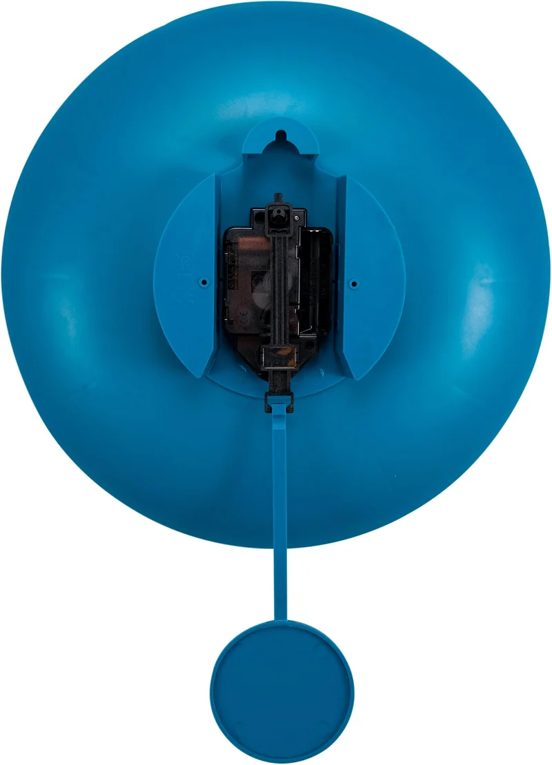 Wall clock - 30 cm - Plastic - 'Bowl'