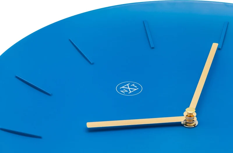 Wall clock - 30 cm - Plastic - 'Bowl'