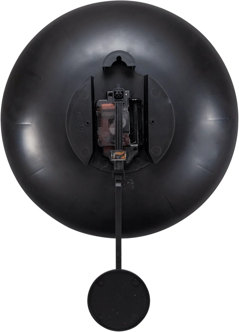 Wall clock - 30 cm - Plastic - 'Bowl'