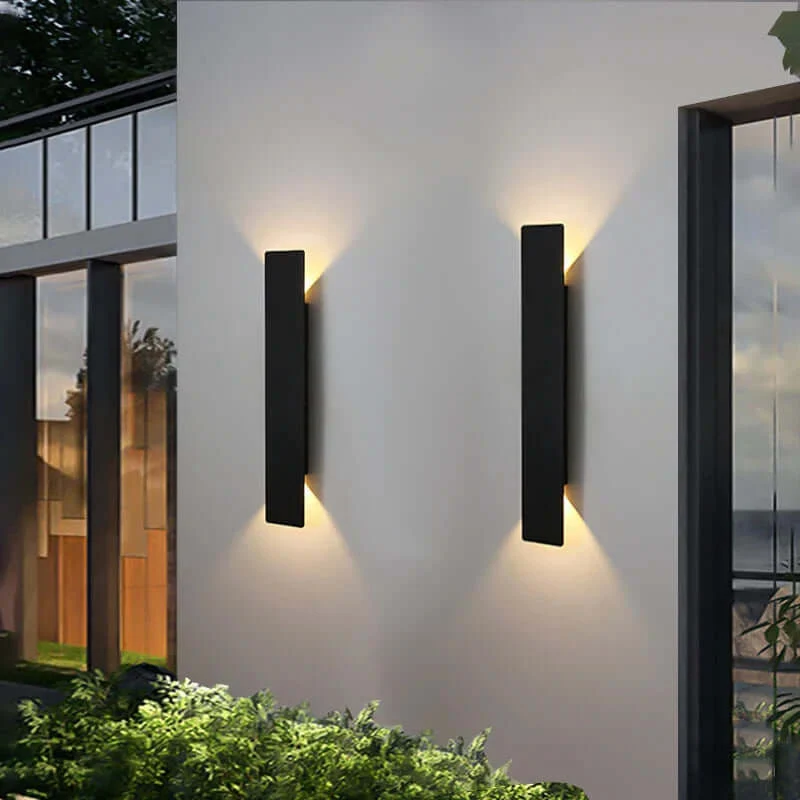 Aluminium buitenwandlamp LED waterdicht IP65 moderne gevelverlichting terrasverlichting tuinverlichting | Sansoti