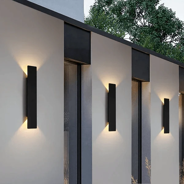 Aluminium buitenwandlamp LED waterdicht IP65 moderne gevelverlichting terrasverlichting tuinverlichting | Sansoti