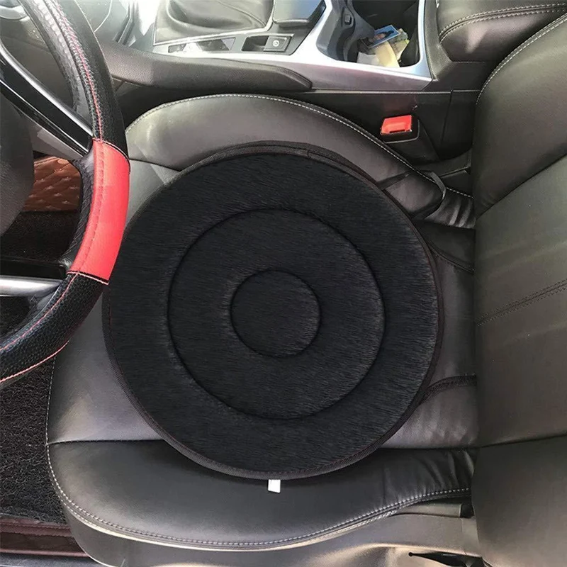 Draaibaar Zitkussen 360° Ergonomisch Memory Foam Zwenkzitting Auto Kantoor Thuis Comfort Mobiliteit Steun | Sansoti