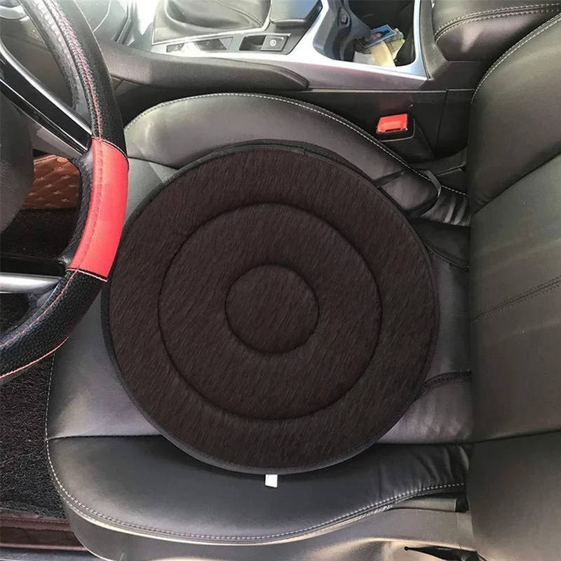 Draaibaar Zitkussen 360° Ergonomisch Memory Foam Zwenkzitting Auto Kantoor Thuis Comfort Mobiliteit Steun | Sansoti