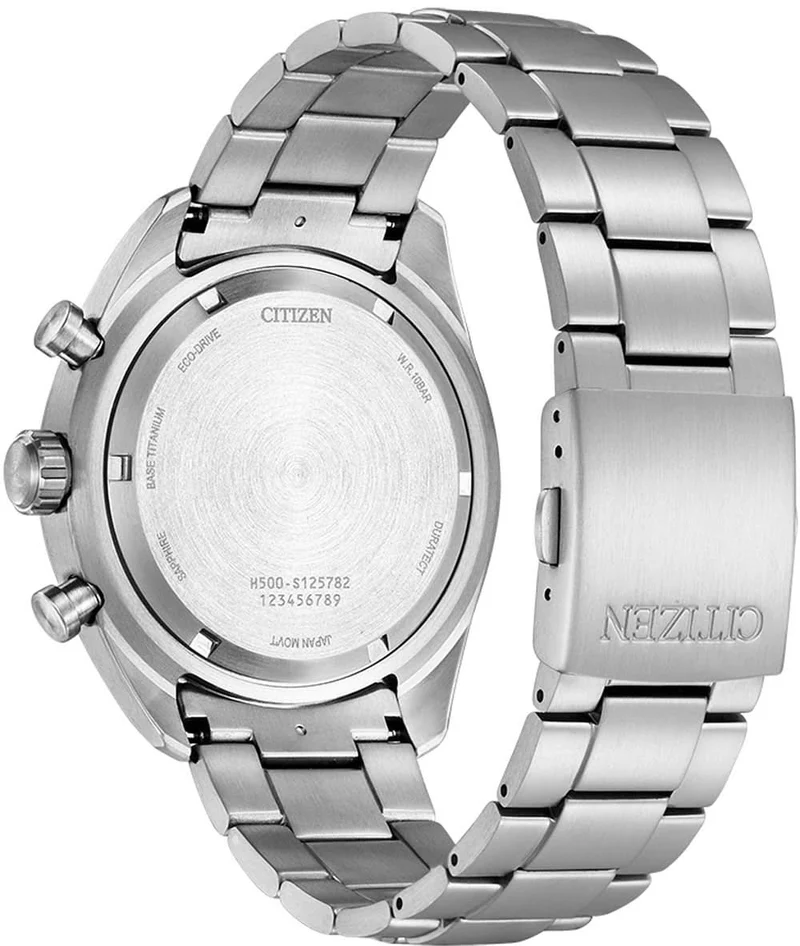 Citizen AT2480-81L Herrenuhr • Super Titanium • Eco-Drive