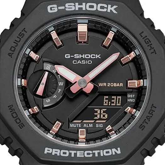 Casio G-Shock GMA-S2100-1AER Damenuhr • Extreme Stoßfestigkeit • Ikonisches Design