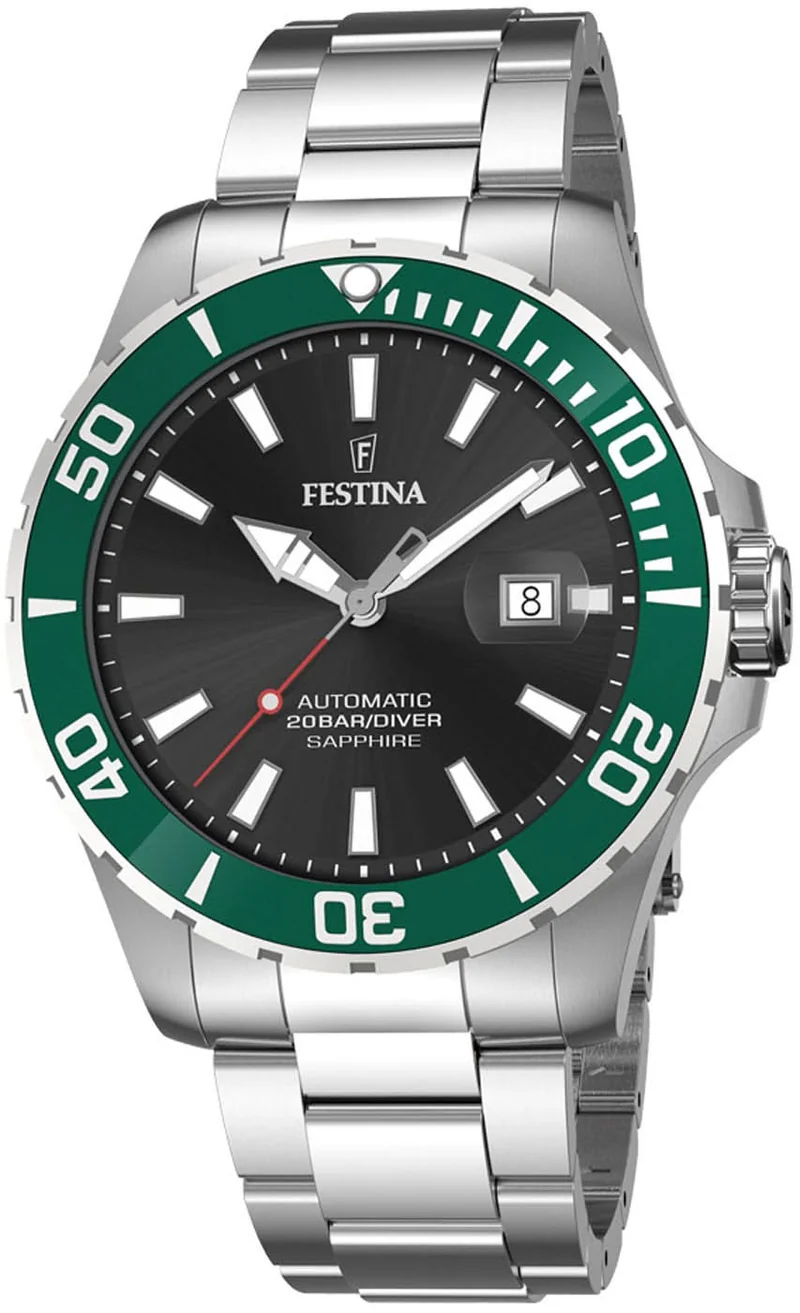 Festina Automatic F20531/2 Herrenuhr • Saphirglas • 20 ATM