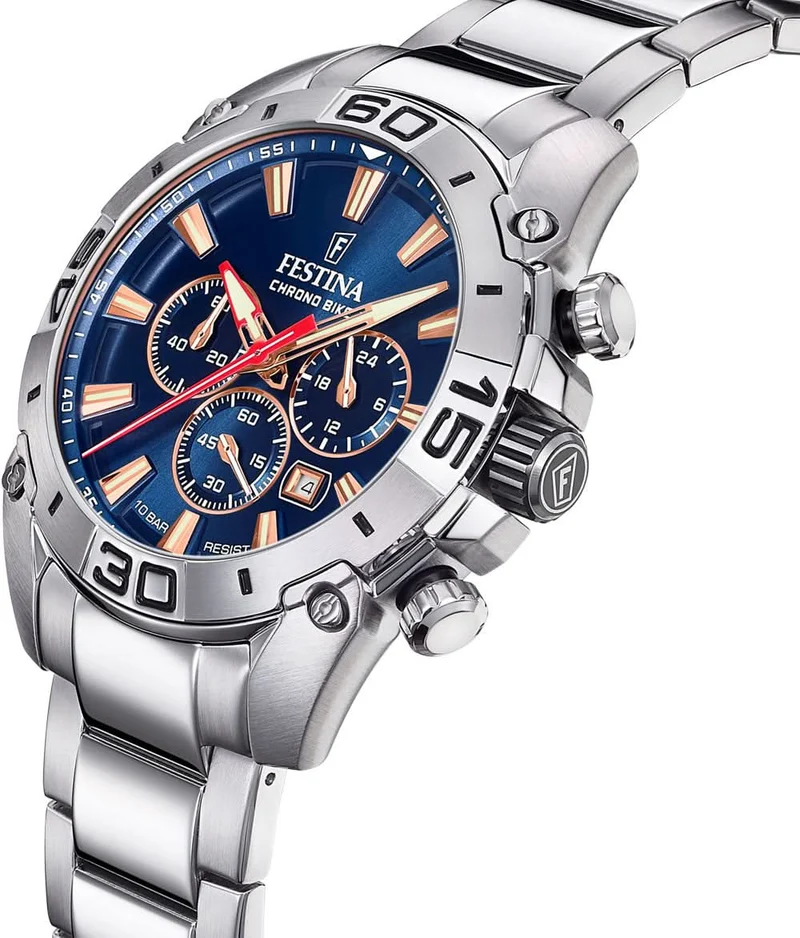 Festina Chrono Bike F20543/4 Herrenuhr • Sport-Design • 10 ATM