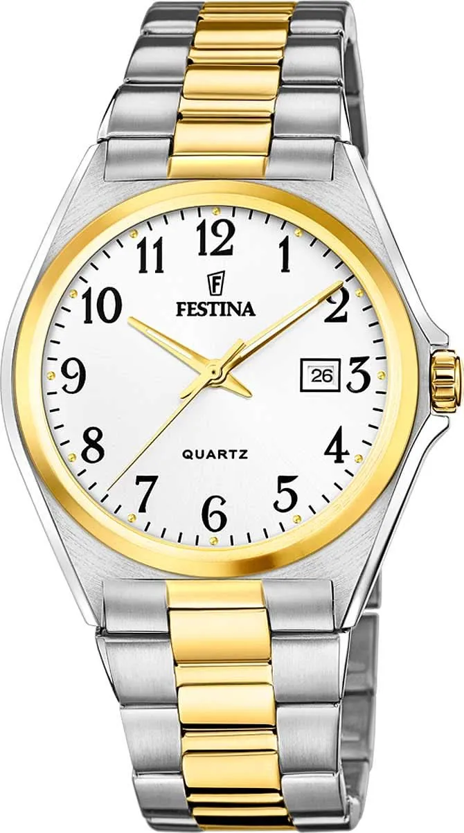 Festina Classics F20554/1 Herrenuhr • Edelstahl • Klassisches Design