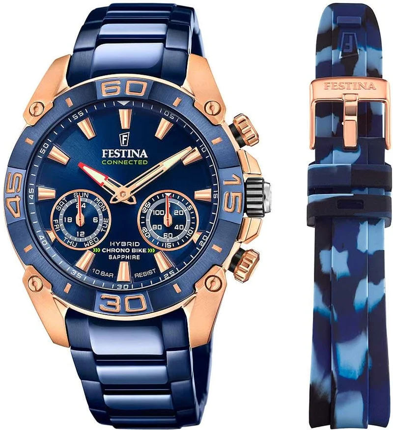 Festina Chrono Bike F20549/1 Herrenuhr • Hybrid • Saphirglas