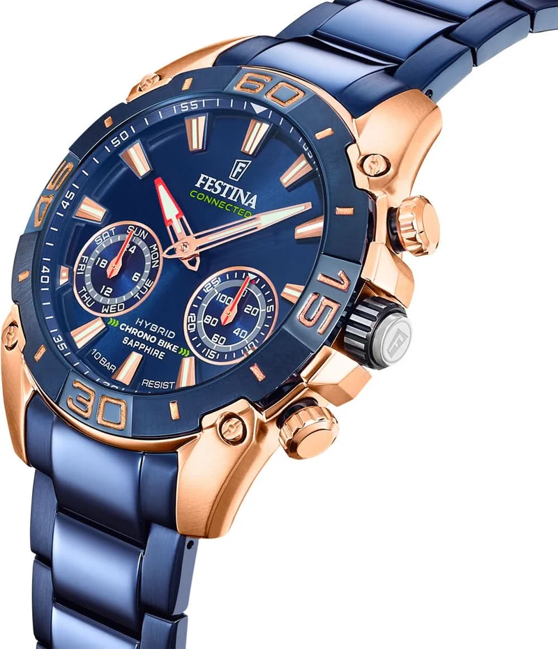 Festina Chrono Bike F20549/1 Herrenuhr • Hybrid • Saphirglas