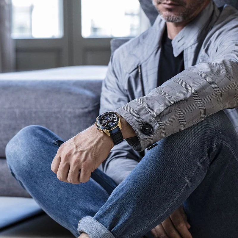 Festina Chrono Bike F20547/1 Herrenuhr • Hybrid-Technologie • Saphirglas