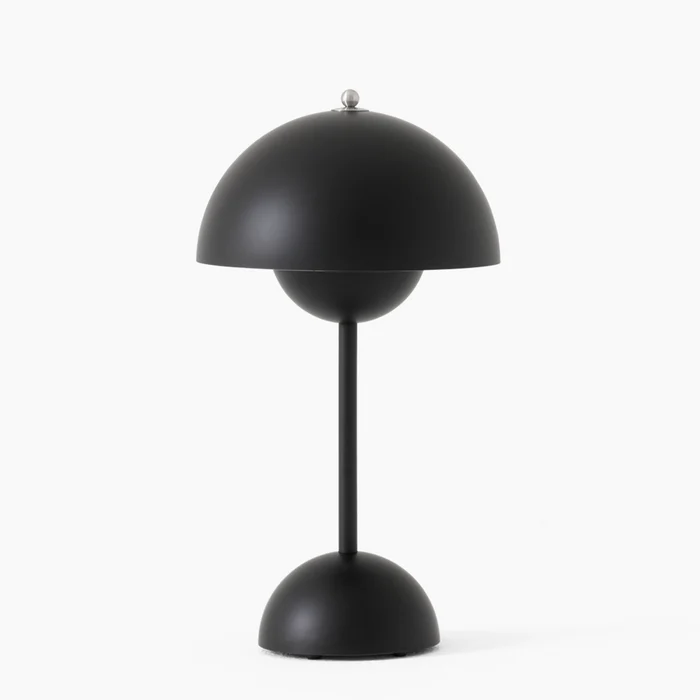 Draadloze LED Tafellamp met Dimfunctie – Sculpturaal Mushroom Design in 9 Kleuren | Sansoti