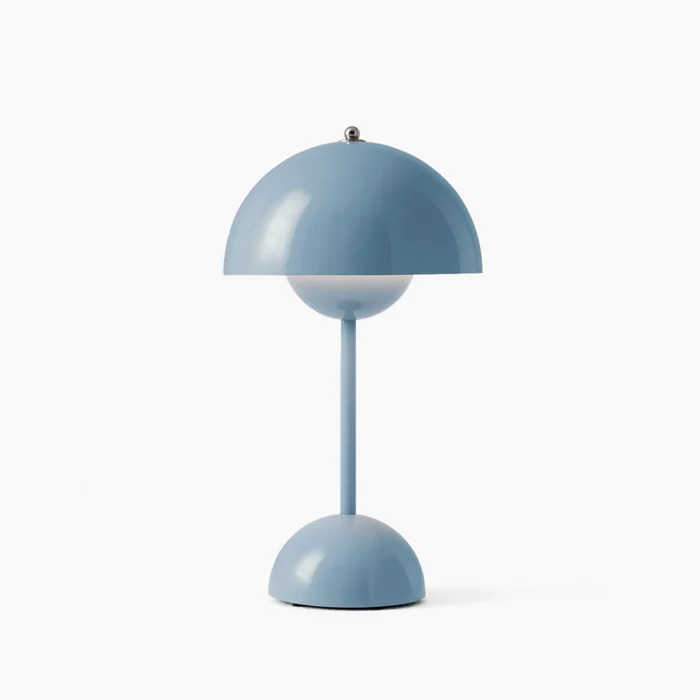 Draadloze LED Tafellamp met Dimfunctie – Sculpturaal Mushroom Design in 9 Kleuren | Sansoti