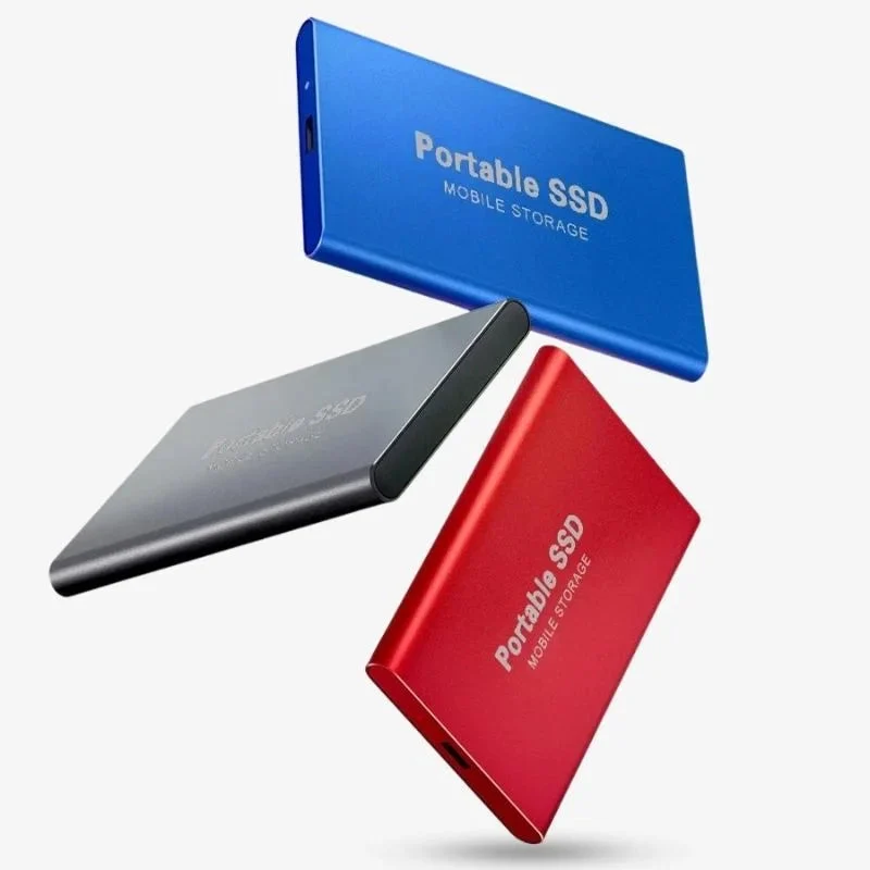 Compacte Draagbare SSD-schijf 1050 MB/s Aluminium Behuizing USB-C Opslag Laptop PC Smartphone Gaming | Sansoti
