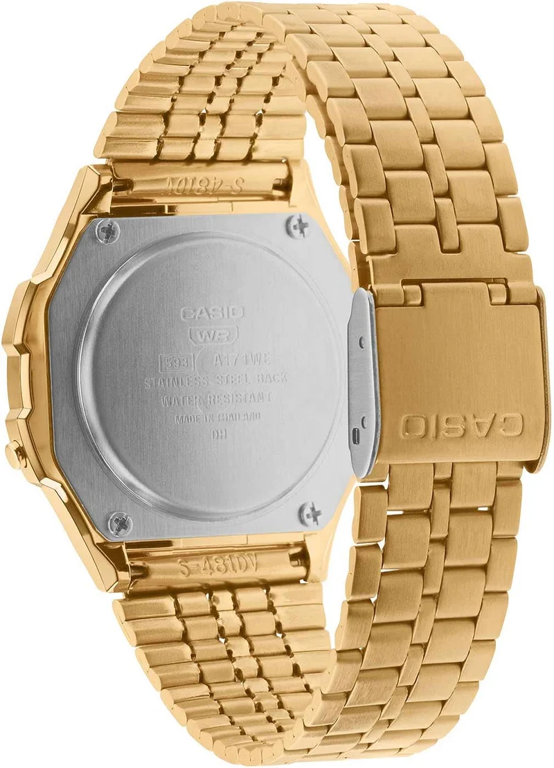 Casio Vintage A171WEG-9AEF Uhr • Kultiges Retro-Design • Vergoldetes Gehäuse