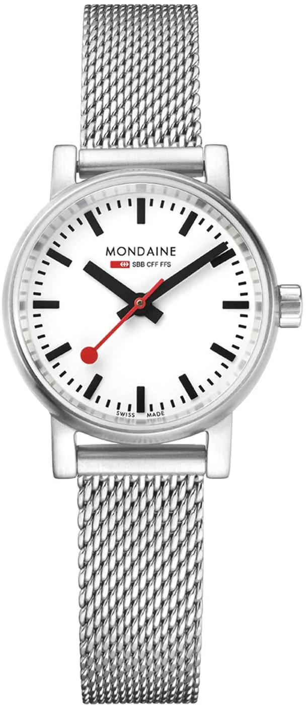 Mondaine Evo2 MSE.26110.SM Damenuhr • SBB Design • Saphir