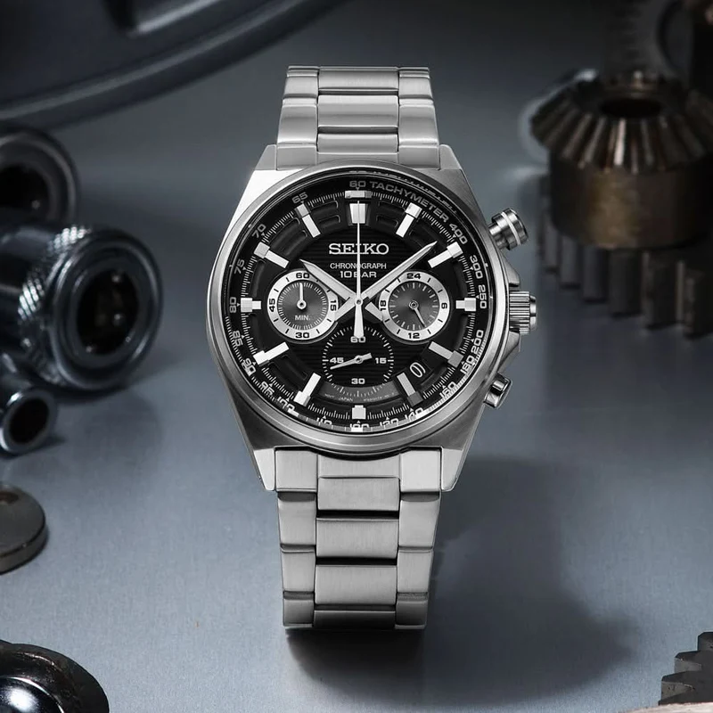 Seiko Conceptual SSB397P1 Herrenuhr • Präzises Quarzwerk • Saphirglas