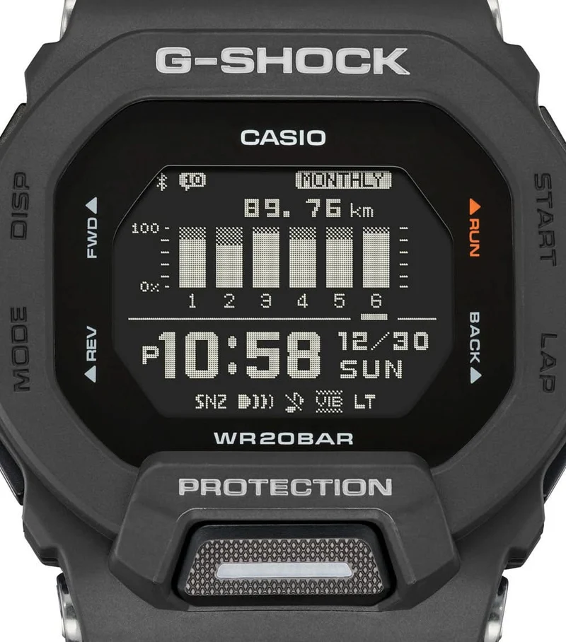 Casio G-Shock GBD-200-1ER Herrenuhr • Smarte Funktionen • Extreme Stoßfestigkeit