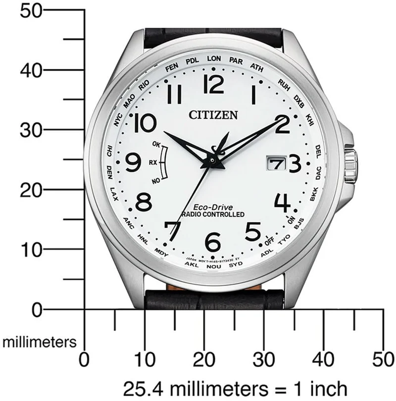 Citizen Eco-Drive CB0250-17A Herrenuhr • Funk-Solartechnologie • Kratzfestes Saphirglas