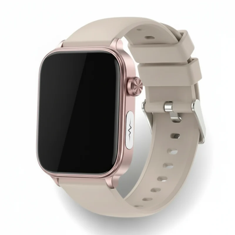 Smartwatch met Gezondheidsmeting — Hartslagmeter, Bloedsuikermonitoring, SOS-functie, Valdetectie & Waterdicht Sporthorloge | Sansoti