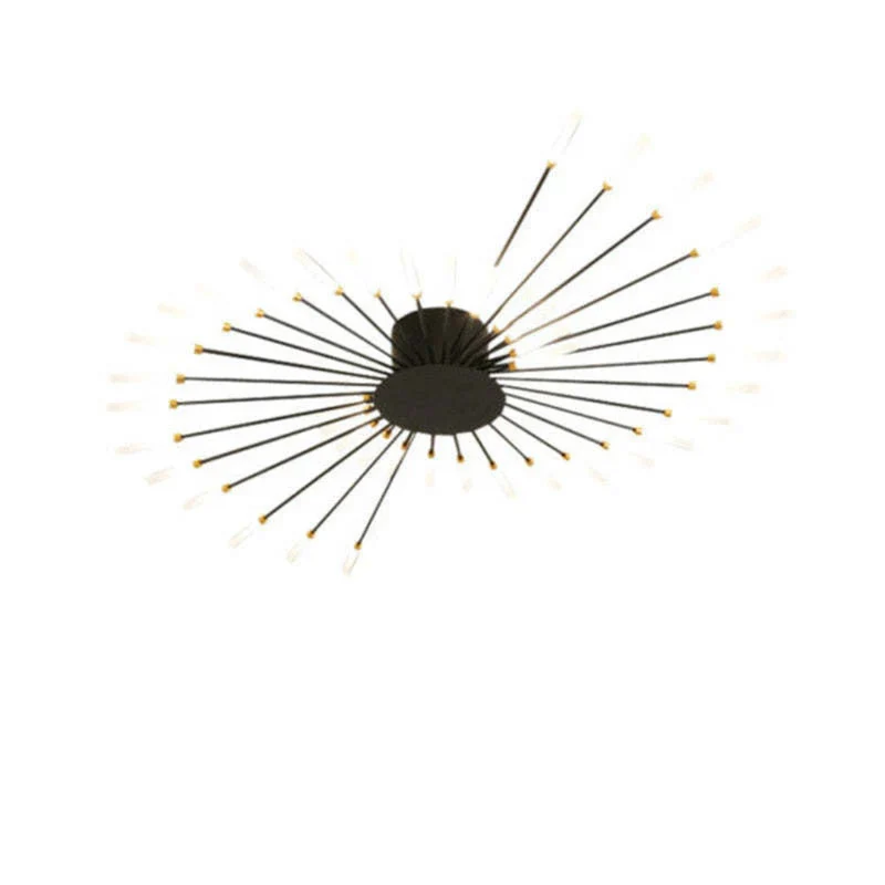 Moderne Grote LED Plafondlamp Wit & Acryl 12-42 Lampen Binnen 107.6-161.5 sq ft | Sansoti