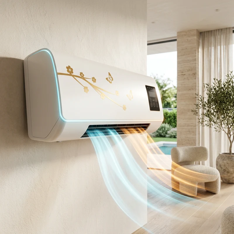 Mobiele Airco Zonder Slang Verwarming en Koeling 11-20 m² Slaapkamer Kantoor Zonder Buitenunit Mini Airco Draagbaar Caravan Appartement | Sansoti