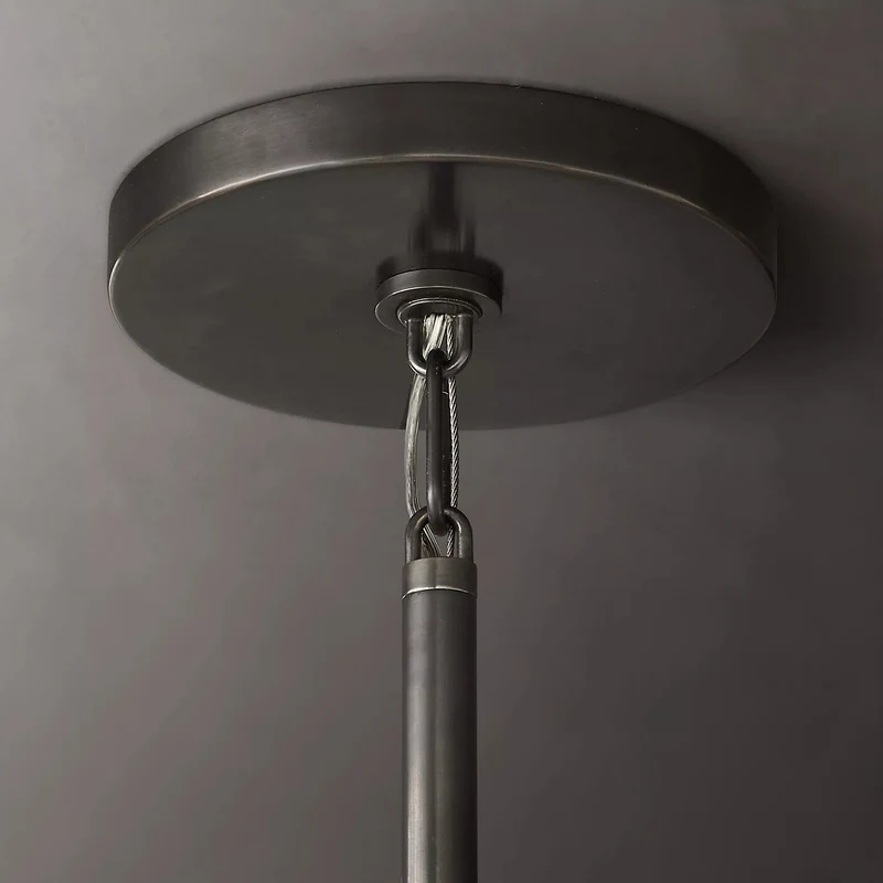Kristallen Kroonluchter Meerdere Lagen Messing Glas Rond Plafond Verlichting Luxe Eetkamer Woonkamer Design | Sansoti