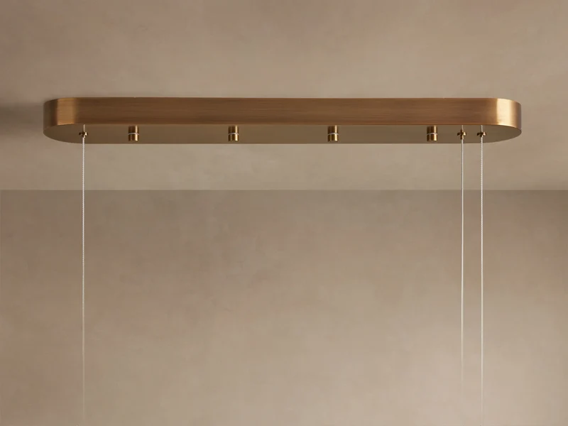 Lineaire Albast Kroonluchter 163cm Geïntegreerde LED Dimbaar Hanglamp Natuursteen Eetkamer Woonkamer Design | Sansoti
