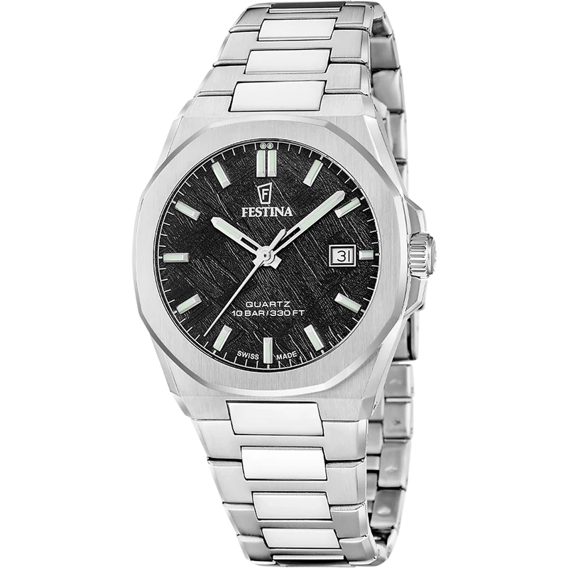 Festina F20100/5 Herrenuhr • Saphirglas • Swiss Made