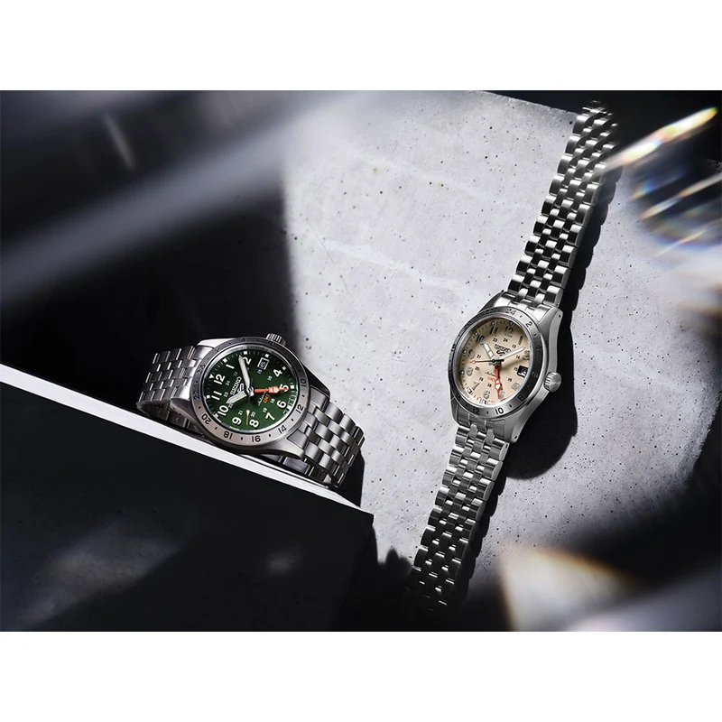 Seiko 5 Sports HDB002K1 Herren Armbanduhr • Automatikwerk mit GMT • Saphirglas Hardlex