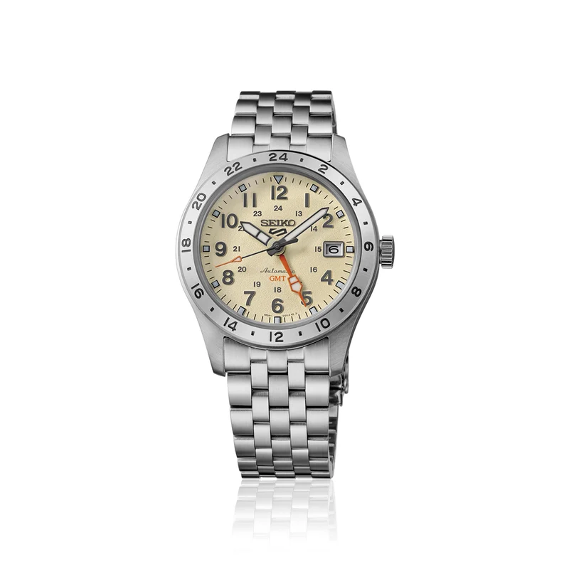 Seiko 5 Sports HDB002K1 Herren Armbanduhr • Automatikwerk mit GMT • Saphirglas Hardlex