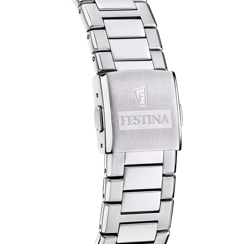 Festina Swiss Made Classic F20100/1 Herrenuhr Silber • Saphirglas • Super-LumiNova