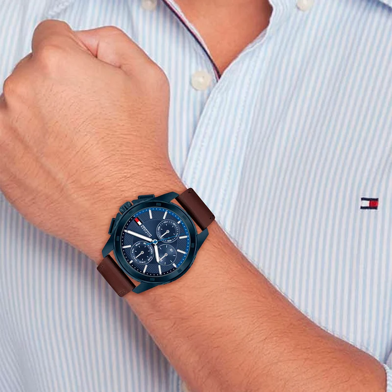Tommy Hilfiger Walker 1710632 Herren • Multifunktions-Quarzwerk • Mineralglas