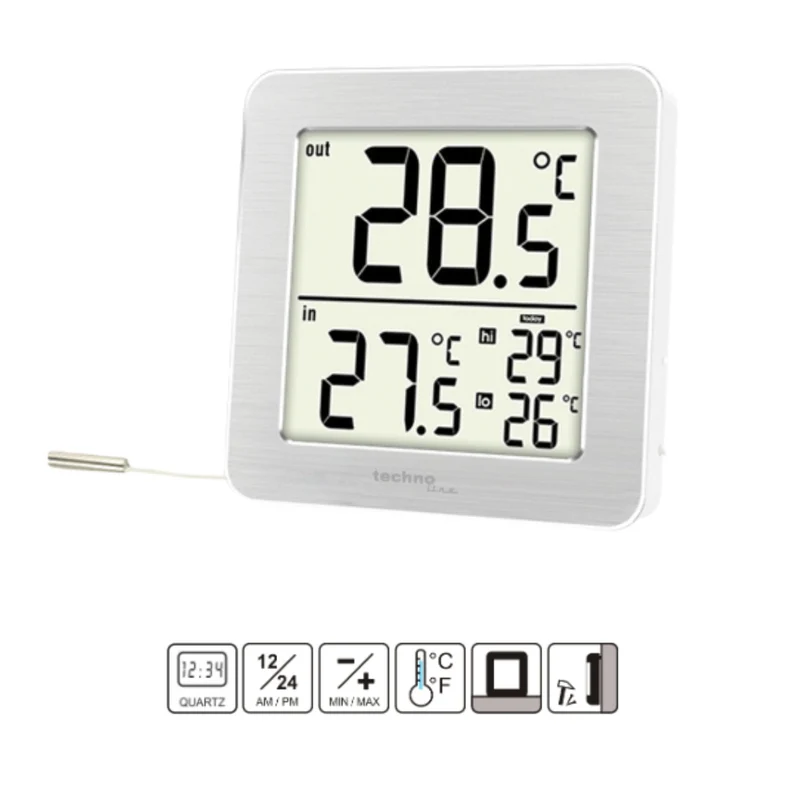 Wetterstation - Innen-/Außentemperatur - Technoline WS 7049