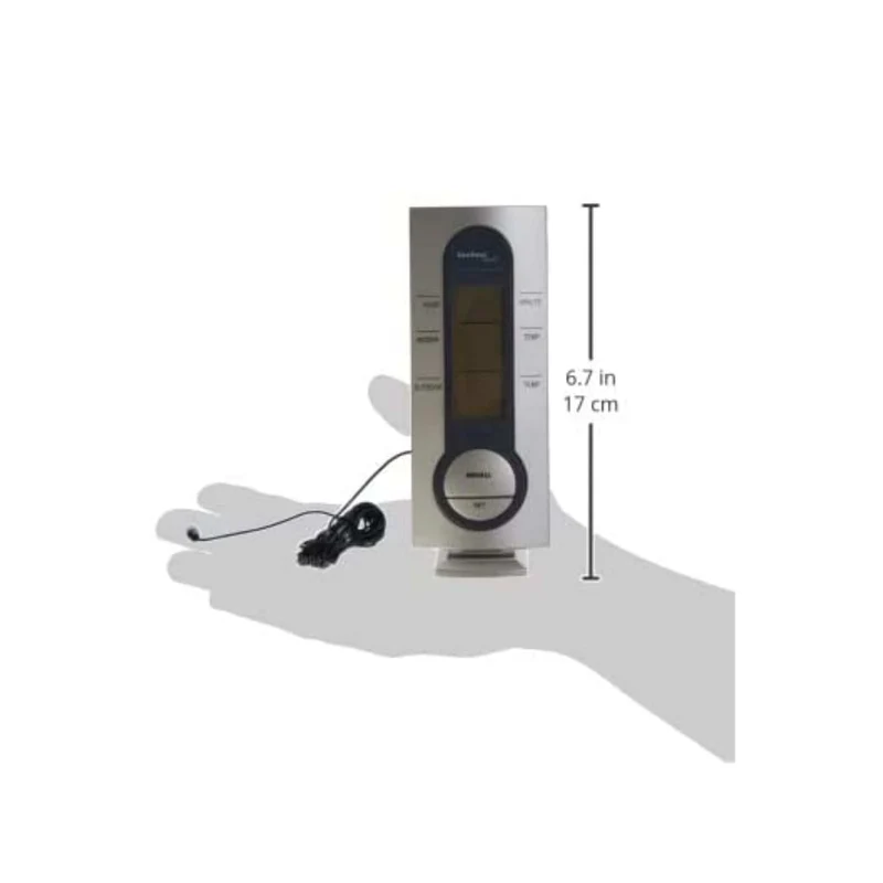 Wetterstation - Innen- und Außentemperatur - Zeitanzeige - Technoline WS 7033