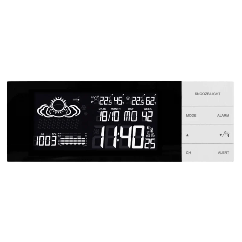 Wetterstation - Funkuhr - Alarmfunktion - Datum Technoline WS 6870
