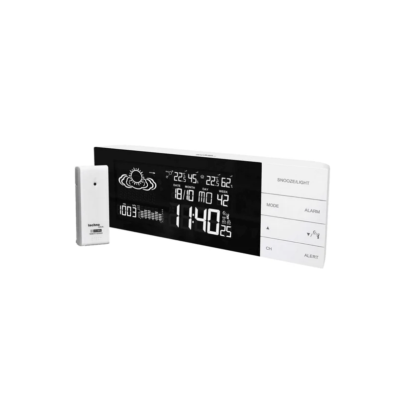 Wetterstation - Funkuhr - Alarmfunktion - Datum Technoline WS 6870