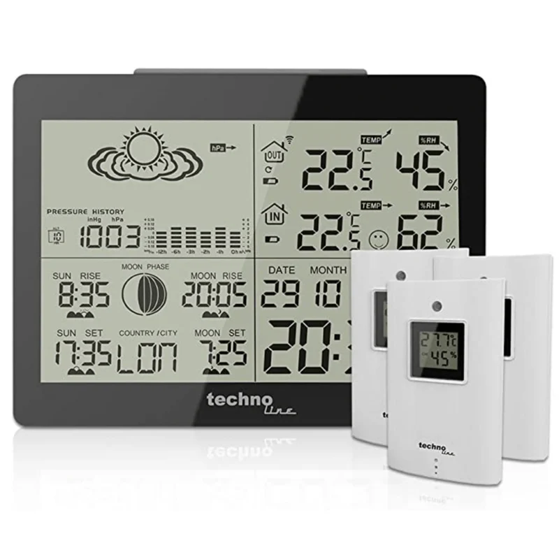 Wetterstation - Funkuhr - Technoline WS 6760
