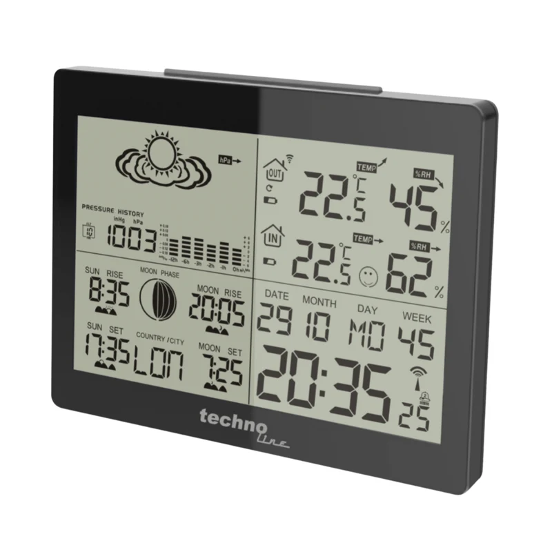 Wetterstation - Funkuhr - Technoline WS 6760