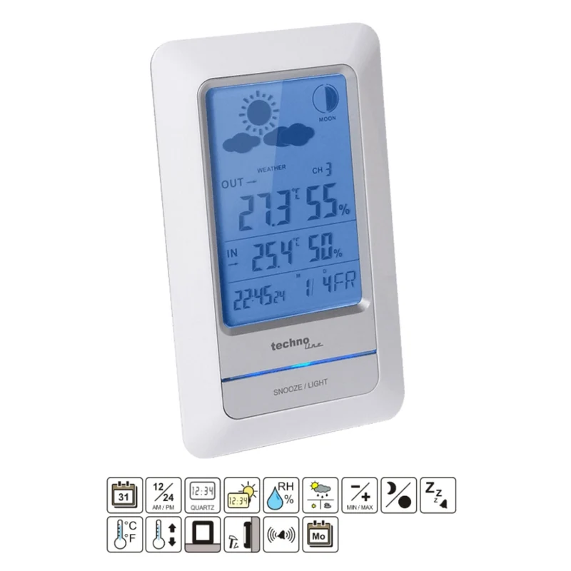 Wetterstation - Thermometer / Hygrometer - Technoline WS 6740