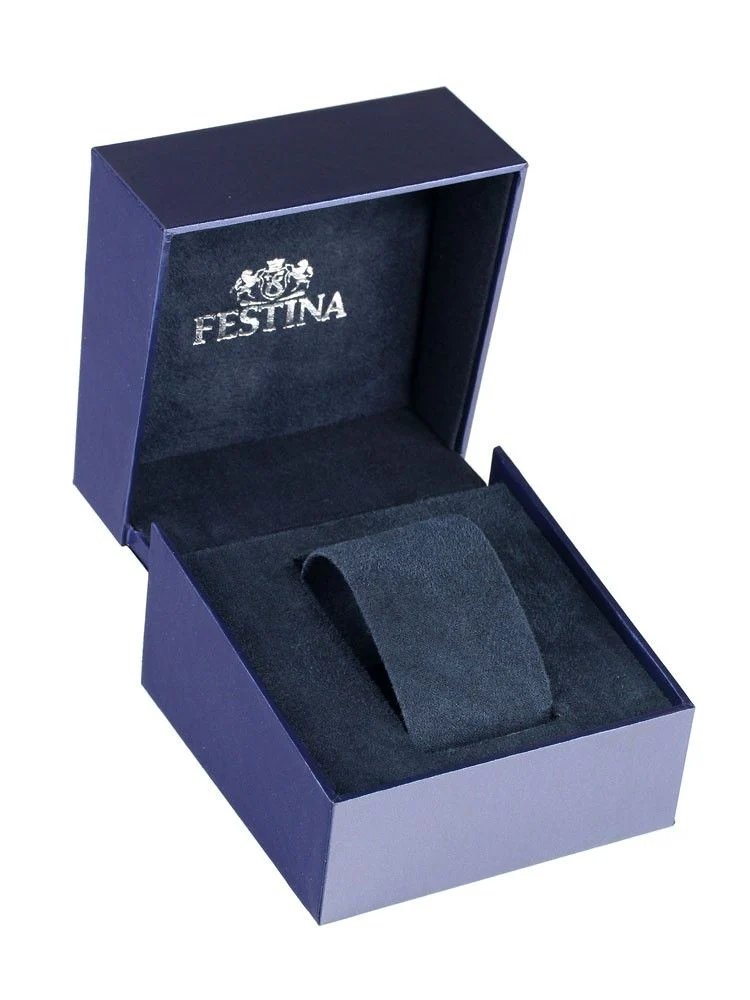 Festina Ceramic F20516/1 Herrenuhr Blau • Saphirglas • Chronograph