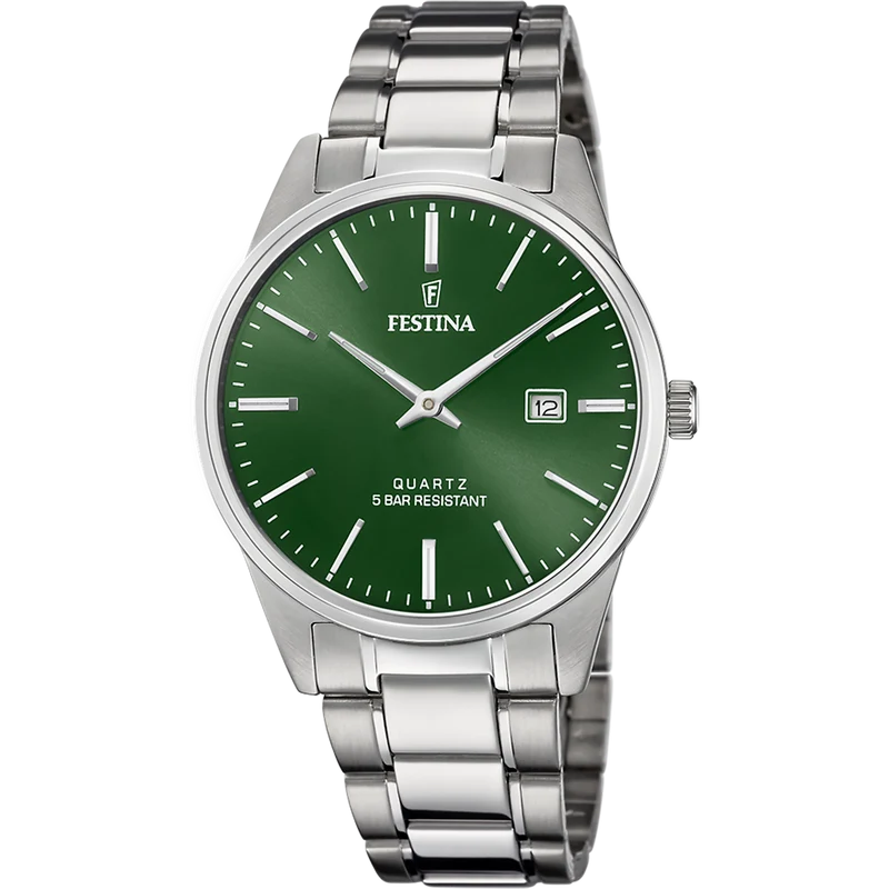 Festina F20511/5 Herrenuhr • Klassisches Design • 5 ATM Wasserdicht
