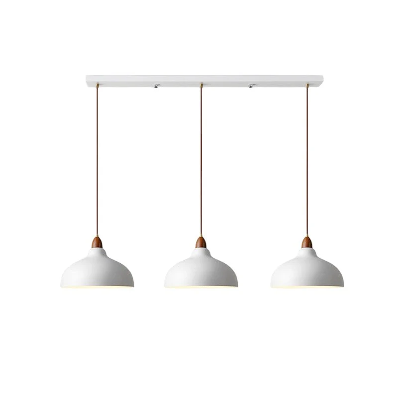 Hanglamp Hout & Metaal E27 Verstelbaar Scandinavisch Design Eetkamer Keukeneiland Woonkamer Warm Sfeerlicht | Sansoti