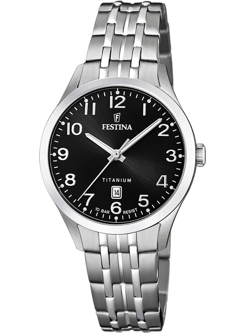 Festina Titanium F20468/3 Damen Armbanduhr • Mineralglas • 10 ATM wasserdicht