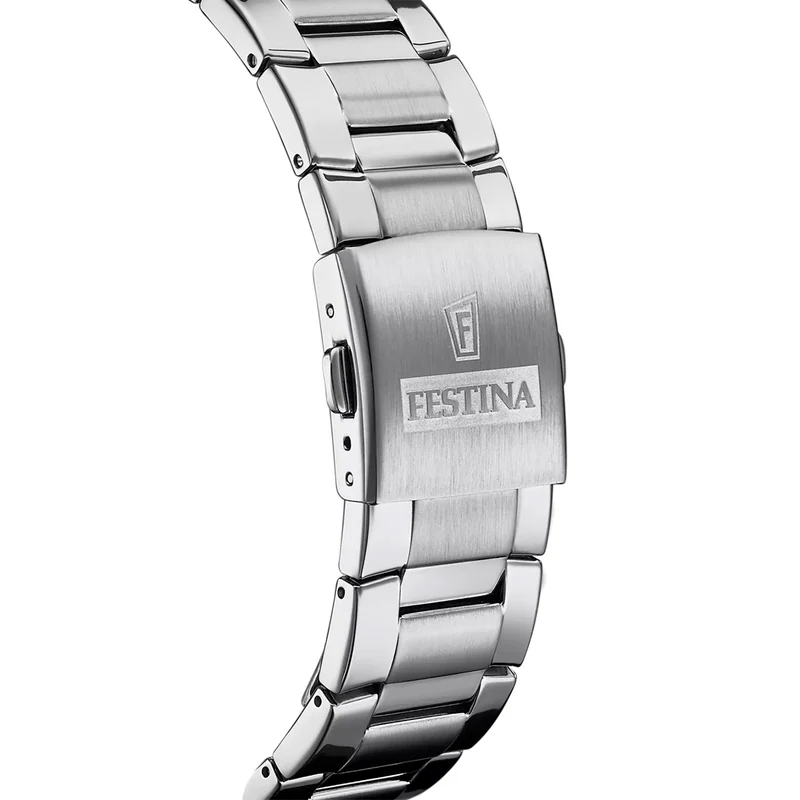 Festina Chronograph F20463/5 Herrenuhr • Edelstahlarmband • Chronographenfunktion