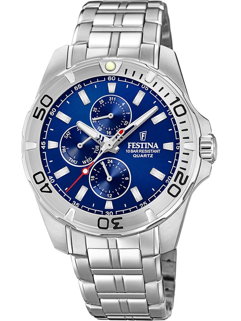 Festina F20445/2 Herrenuhr • Multifunktion Quarzwerk • 10 ATM Wasserdicht